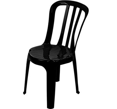 Cadeira Polipropileno Empilhável com Encosto