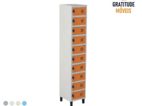 Armário Porta Objetos 10 Portas-MV