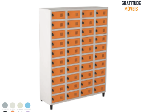 Armário Porta Objetos 30 Portas-MV