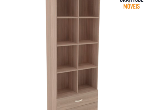 Estante Nicho com 2 Gavetas Uno -MV