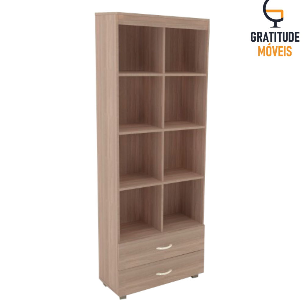 Estante Nicho com 2 Gavetas Uno -MV