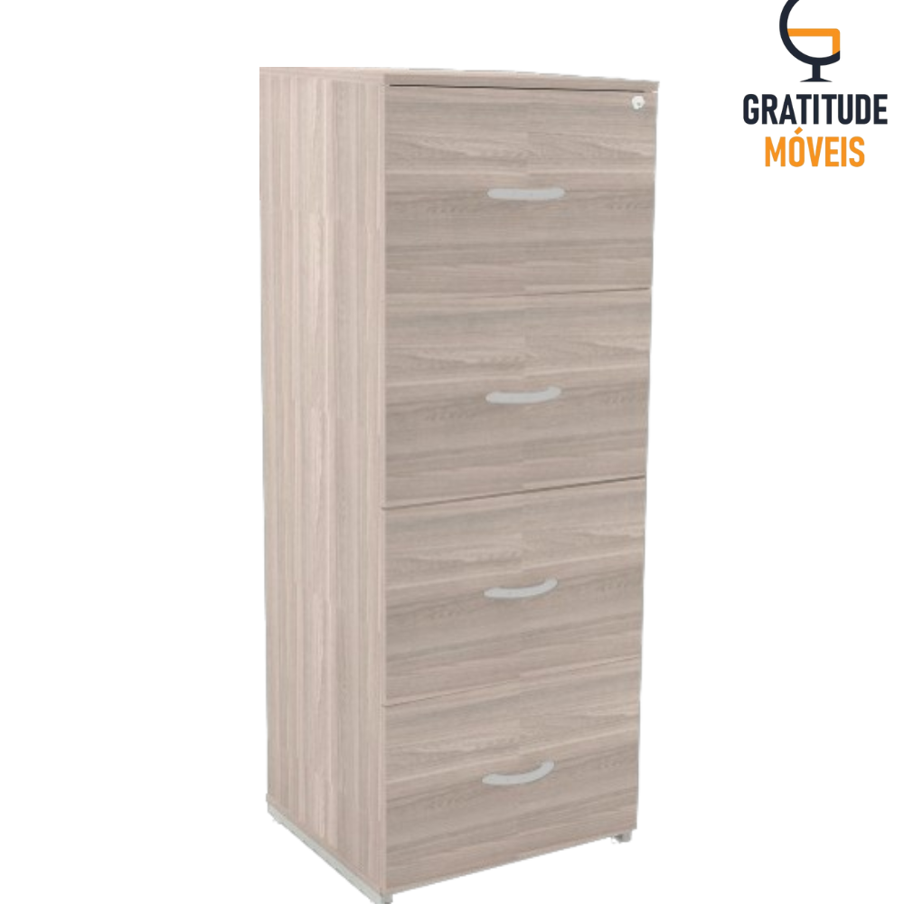 Arquivo com 4 Gavetas Uno-MV