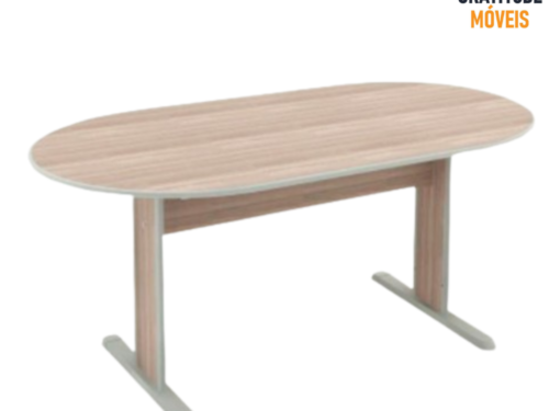 Mesa Reunião Oval Uno-MV