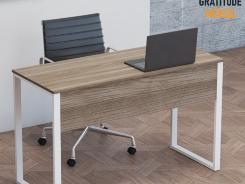 Mesa Home Office Pé Quadro -BLL