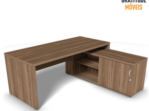 Mesa com Armário Esquerda/Direita Tamburato-BLL