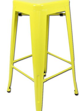 Banqueta Industrial Tolix sem encosto