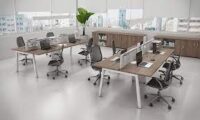 Plataforma de trabalho pés cavalete