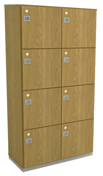 Guarda volume simples 8 portas