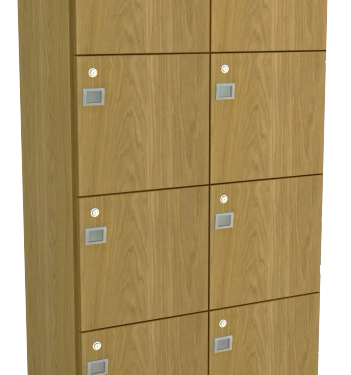 Guarda volume simples 8 portas