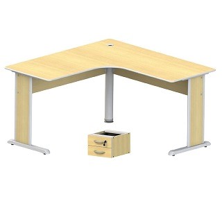 Mesa Delta Uno Confeccionada com tampo