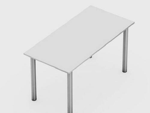 MESA RETA COMPLEMENTO TRAPEZOIDAL GOLD