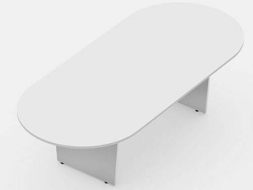 MESA DE REUNIAO OVAL WOOD