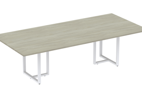 Mesa de reunião pé tubular