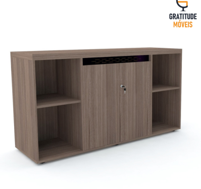 Armário Credenza Nicho 4 Nichos -PD