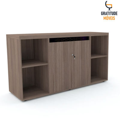 Armário Credenza Nicho 4 Nichos -PD
