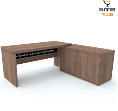 Conjunto de Mesa com Armário- PD