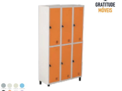 Roupeiro com 6 Portas  grandes-MV