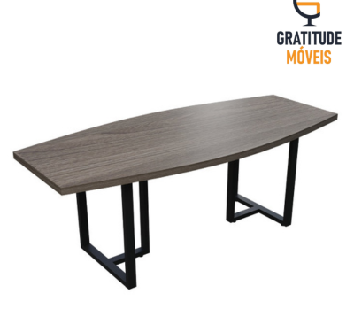 Mesa Reunião Bote Pé Aço -BLL